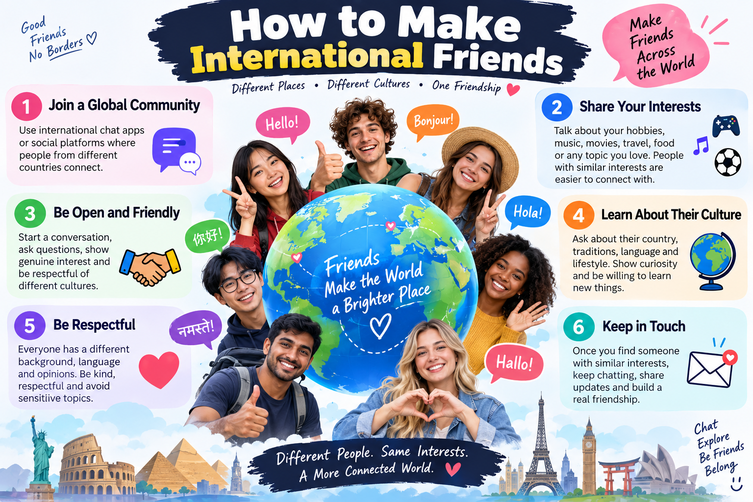 How to Make International Friends